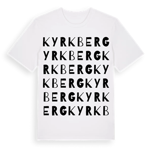 Kyrkberg ordlek t-shirt – ekologisk bomull t-shirt från Pinshirt