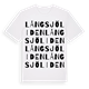 Långsjöliden ordlek t-shirt