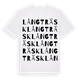 Långträsk ordlek t-shirt