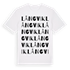 Långvik ordlek t-shirt