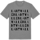 Mid Heather Gray t-shirt med Lantvallen ordlek t-shirt