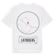 White t-shirt med Latikberg t-shirt