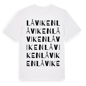 Låviken ordlek t-shirt – ekologisk bomull t-shirt från Pinshirt
