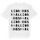 Ledningsmark ordlek t-shirt
