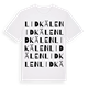 Lidkälen ordlek t-shirt