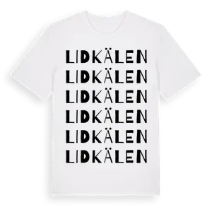 Lidkälen ordlek t-shirt – ekologisk bomull t-shirt från Pinshirt