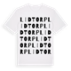 Lidtorp ordlek t-shirt