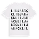 Liljabäck ordlek t-shirt