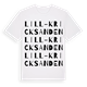 White t-shirt med Lill-Kricksanden ordlek t-shirt