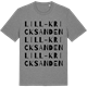 Mid Heather Gray t-shirt med Lill-Kricksanden ordlek t-shirt