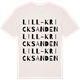 Vintage White t-shirt med Lill-Kricksanden ordlek t-shirt