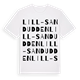 Lill-Sandudden ordlek t-shirt