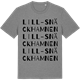Mid Heather Gray t-shirt med Lill-Snäckhamnen ordlek t-shirt