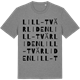 Mid Heather Gray t-shirt med Lill-Tvärliden ordlek t-shirt