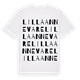 White t-shirt med Lilla Annevare ordlek t-shirt