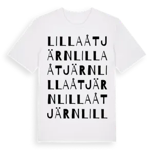 Lilla Åtjärn ordlek t-shirt – ekologisk bomull t-shirt från Pinshirt