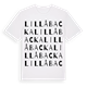 Lillåbacka ordlek t-shirt
