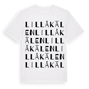 Lillåkälen ordlek t-shirt – ekologisk bomull t-shirt från Pinshirt