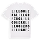 Lillgoberg ordlek t-shirt