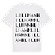 Lillhamn ordlek t-shirt