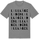Mid Heather Gray t-shirt med Lillkågeliden ordlek t-shirt