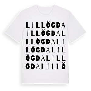 Lillögda ordlek t-shirt – ekologisk bomull t-shirt från Pinshirt
