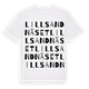 Lillsandnäset ordlek t-shirt