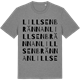 Mid Heather Gray t-shirt med Lillsenbrännan ordlek t-shirt