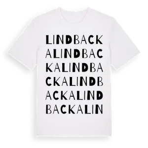 Lindbacka ordlek t-shirt – ekologisk bomull t-shirt från Pinshirt