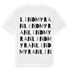 Lindmyran ordlek t-shirt