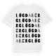 Lögdaberg ordlek t-shirt