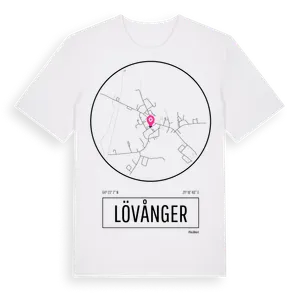 Lövånger t-shirt – ekologisk bomull t-shirt från Pinshirt