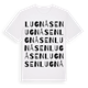 Lugnåsen ordlek t-shirt