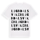 Lugndalsviken ordlek t-shirt