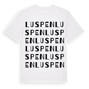 Luspen ordlek t-shirt – ekologisk bomull t-shirt från Pinshirt