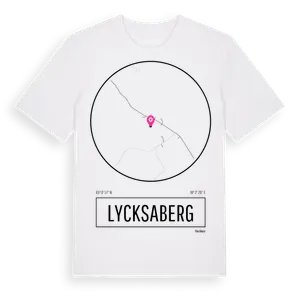 Lycksaberg t-shirt – ekologisk bomull t-shirt från Pinshirt