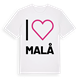 Jag älskar Malå t-shirt stort tryck