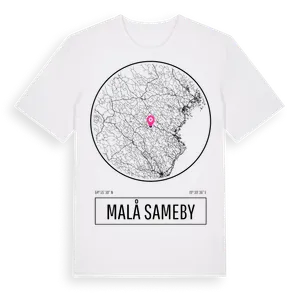 Malå Sameby t-shirt – ekologisk bomull t-shirt från Pinshirt