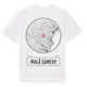 White t-shirt med Malå Sameby t-shirt