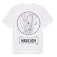 White t-shirt med Mariehem t-shirt