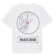White t-shirt med Mariestrand t-shirt