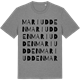 Mid Heather Gray t-shirt med Mariudden ordlek t-shirt