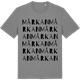 Mid Heather Gray t-shirt med Mårkan ordlek t-shirt