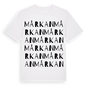 Mårkan ordlek t-shirt – ekologisk bomull t-shirt från Pinshirt