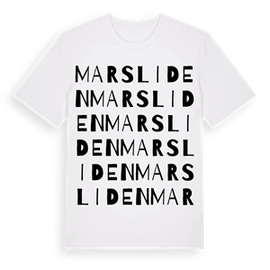 Marsliden ordlek t-shirt – ekologisk bomull t-shirt från Pinshirt