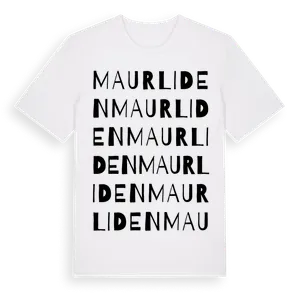 Maurliden ordlek t-shirt – ekologisk bomull t-shirt från Pinshirt