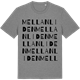 Mid Heather Gray t-shirt med Mellanliden ordlek t-shirt