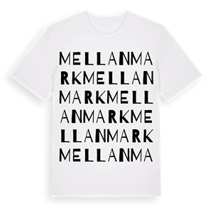 Mellanmark ordlek t-shirt – ekologisk bomull t-shirt från Pinshirt