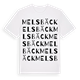 Melsbäck ordlek t-shirt