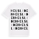 Melsliden ordlek t-shirt